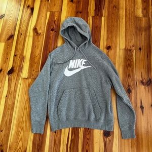 grey Nike hoodie